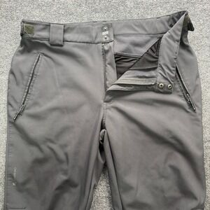 CNTRITION Pants Men's 38W 30L Gray Softshell Fleece Water Resistant Hiking